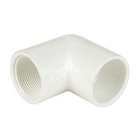 DURA 4 in. Schedule 40 PVC 90-Degree Elbow S x FPT