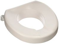 Maddak Tall-Ette 2-Inch Elevated Toilet Seat Compatible with Elongated and Standard Toilets (725831002)