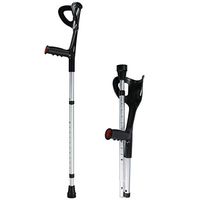 ZSMPY Crutches Light Folding Cane Telescopic Easy to Carry Anti-Skid Crutches Fracture Rehabilitation Walker