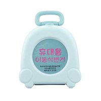 Toilet Child Toilet Portable Detachable Liner Toilet Baby Potty PP Strong Plastic Wagon Toilet Seat Home Children Toilet (Color : Green)
