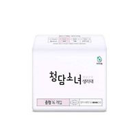 Chungdam Girl Organic Sanitary Pads Quick and Perfect Absorption Ultra Slip Pads, Pack of 4 (Regular 16ea x4)