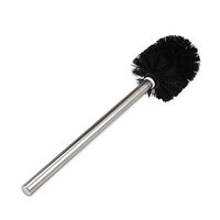 Roossys Stainless Steel Toilet Brush for Bathroom- Toilet Brush Replacement Head 8Cm- Kitchen Cleaning Brush Scrubber- Toilet Brush Stainless Steel Brushed- Bathroom Accessories Set Cleaning