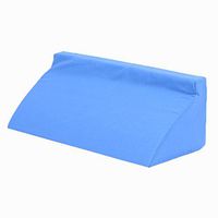 DeFancy R-Shaped Medical Supportive Foam Lateral Wedges for Bed Ridden (Blue)