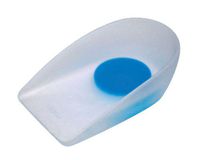 PediFix GelStep Heel Cups with Blue Zone Comfort - Center Spot - XL