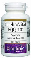 Bioclinic Naturals - CerebroVital PQQ-10 60 softgels