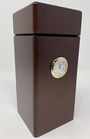 Special Edition Humidor Authentic Vertical Design (Spanish Cedar) Made in North America (Walnut Matte)