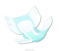 Simplicity Disposable Adult Quilted Briefs, Simplicity Adl Brf Disp Md, (1 CASE, 100 EACH)