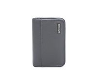 Myabetic Clemens Diabetes Case for Glucose Meter, Test Strips, Lancing Device and Lancets Includes Trash Pocket - High Quality Compact Design (Charcoal)