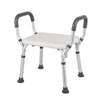 Anti-Slip Universal Bath Seat Shower Stool/Chair Aluminum Alloy Bath Chair Thickening Elderly Pregnant Women Bath Stool Bath Max 150kg