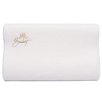 Hypoallergenic Bamboo Cervical Pillow, Contour Memory Foam Pillow for Sleeping~ Ergonomically Designed~Perfect for Superior Long Lasting Support for Neck and Back Pain~ Removable and Washable Cover