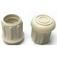 Protective Leg Tip, Slipon, Rd, 55/64", PK25