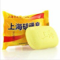 Deole(TM New Shanghai Sulfur Soap 4 Skin Conditions Acne Psoriasis Seborrhea Eczema Anti Fungus 85g Cheapest