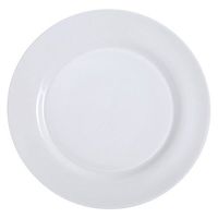 Yanco PS-7 Bread Plate, 7.5" Diameter, Porcelain, Bone White, Pack of 36