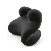 Kitzen Neck Support Relaxer, Pressure Relief Shoulder Chiropractic Pillow Cervical Spine Relieve, Stiff Chronic Pain, Disc Alignment,Black