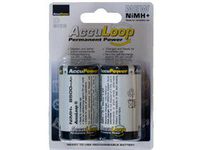 2 X D 8500 Mah Acculoop Low Discharge Nimh Rechargeable Batteries