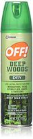 Off Deep Woods Dry Aerosol 4 Oz, pack of 2