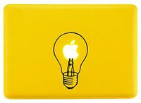 Light Bulb Decorative Laptop Skin Decal