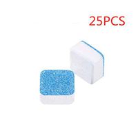 NEW Solid Washing Machine Cleaning Expert, 50 PCS Washer Decontamination Cleaning Detergent Effervescent Tablet Washing Machine Cleaner Descaler Deep Remover Deodorant (25PC)