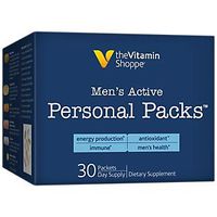 Men's Active Personal Multivitamin Packs, Supports Men's Health, Energy Production and Immune, (30 Single Serving Packets) by the Vitamin Shoppe