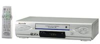 Panasonic PV-V4624S 4-Head Hi-Fi VCR, Silver