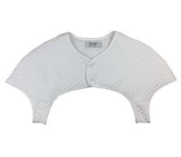 Prevent Arthritis Pain, Soothe Migraines, Shoulder Warmers(Thin) - White