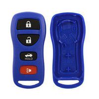 2003-2006 G35 Compatible Blue Replacement Keyless Remote Case and Pad (no electronics included)
