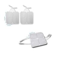 Tens Unit Patches Pads Electrodes 4 Pieces Large 2 x 4 inches 4 Pieces Small 2 x 4 inches for Muscle stimulators