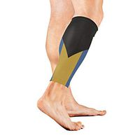 Anyangquji Bahamas Flag Sports Calf Compression Sleeve Strong Calf Support for Runners(1 Pair)