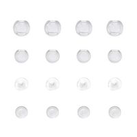 SUPVOX Ear Clips Accessories Pain-Proof Pads Without Ear Hole Ear Clip Mats 80pcs