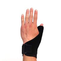 MOOSUNGEEK Thumb & Wrist Brace Spica,Neoprene Splint Relieves Joint Pain with Adjustable Strap, for RSI/Tenosynovitis/Arthritis/RSI/Trigger Thumb/CTS