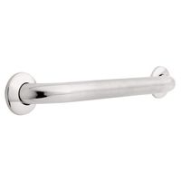Safety First S1F5618PSBS 18-Inch by 1-1/2-Inch Concealed Mounting Grab Bar, Peened and Bright Stainless