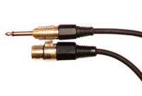 DS18 C6430FT-10pk XLR Male to 1/4-Inch Male 16GA 30-Feet Pro Audio Speaker Cable, 10-Pack