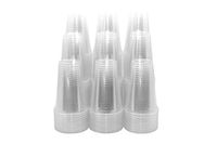 [1000 COUNT] 20oz Clear Plastic Disposable Cups - Premium 20 oz (ounces) Crystal Clear PET Cup (No Lids) for Cold Drinks Iced Coffee Tea Juices Smoothies Slush Soda Cocktails Beer Sundae Kids Safe