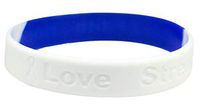 Adult Lou Gehrig's Disease Silicone Bracelet - Medical Grade Silicone - Latex and Toxin Free - High Quality Bracelet - Show Your Support for Lou Gehrig's Disease