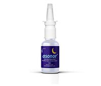Asonor Snoring Nasal Spray (30ml) – Effective Snore Stopper Drops For Better Sleep – Snore Relief Remedy – Opens Up The Throat Air Passage – Enables Better Breathing – Natural Anti-Snoring Solution
