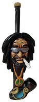Handmade Hippie Man Novelty Collectible Hand Pipe (Regular)