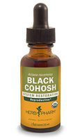 Herb Pharm Certified Organic Black Cohosh Liquid Extract for Female Reproductive System Support - 1 Ounce