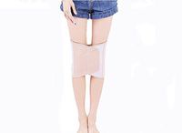 HETAO Adjustable Knock Knees Bow Legs Corrector Band,One Slice Correction Belt Leg O X Leg Belt Fixer Diamond Recovery Beauty Straightening More Comfortable,L