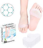 Metatarsal Pads Ball of Foot Cushions for Women or Men 1PAIR Soft Gel Ball of Foot Pads ortons Neuroma Callus Metatarsal Foot Pain Relief Bunion Forefoot Cushioning Relief