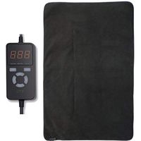 UTK Ultra-Soft Infrared Heating Pad for Back Pain Relief, Flexible Far Infrared Heating Therapy for Shoulder and Cramps - 16"x24" Size, EMF Free, Auto Shut Off, Adjustable Temp and MEM Function