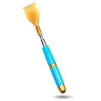MOOUS Telescoping Self Back Scratcher - Stainless Steel Handheld Massager Roller Back Itching Scratchers with Extendable Rod Random Color (Random Color)