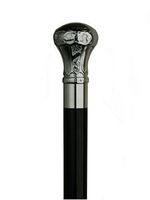 Unisex Bulb Cane Black, Brass Handle  -Affordable Gift! Item #DHAR-9113311