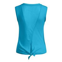 Meikosks Womens Mesh Yoga Tops Cute Workout Clothes Exercise Gym Shirts Running Tank Tops