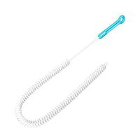 ECYC Sewer Cleaning Brush Home Stainless Steel Pipeline Suction Cup Pipe Dredge Sink Tool, 28"