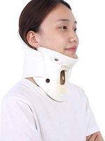 Neck Brace Collar Support Adjustable Neck Brace Fastener Spine Care Correction Unit Provide Relief for Neck and Upper Back Pain,L