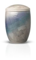 Urns In Style Cremation Urn - Cerulean Mist