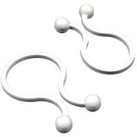 Tach-It EZ0375N EZ Twist Lock Closes to 3/8" Diameter (Pack of 1000)