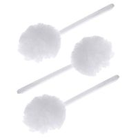 TOPBATHY 6pcs Toilet Bowl Brush Mop with Long Handle Toilet Scrubber for Bathroom Toilet
