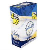 15 pk Twisted Hemp Wrap Blue Banana 4 Leaf per pk