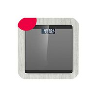 400Lb Precision Digital Body Weight Bathroom Scale with Step On Technology, LCD Backlit Display,Gray